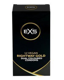 Prezervatyvai „Rightway Gold“, 12 vnt. - EXS Condoms