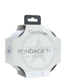 Suvaržymo juosta „Bondage Tape Silver“, 20 m - Ouch!