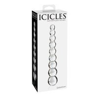 Stiklinis dildo „Icicles Nr. 2“ - Icicles