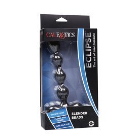 Vibruojantys analiniai karoliukai „Eclipse Slender Beads“ - CalExotics