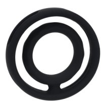 Penio ir sėklidžių žiedas „Classic Grooved Cock & Ball Ring“ - Shots Toys
