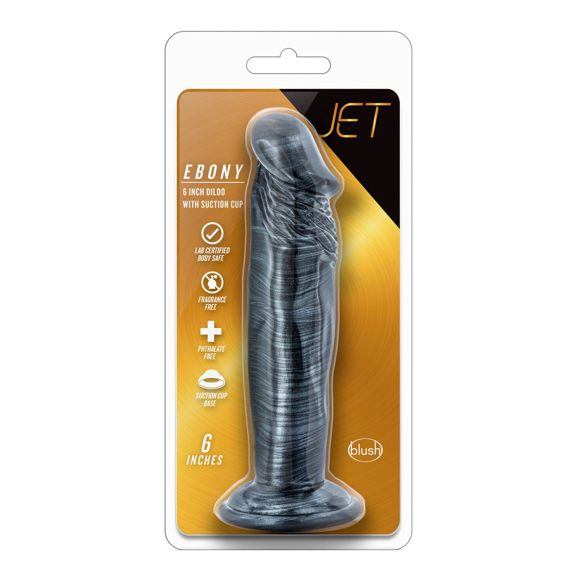 Dildo „Ebony“ - Jet