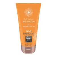 Vandens pagrindo lubrikantas „Shiatsu Mango & Green Tea“, 75 ml - Hot