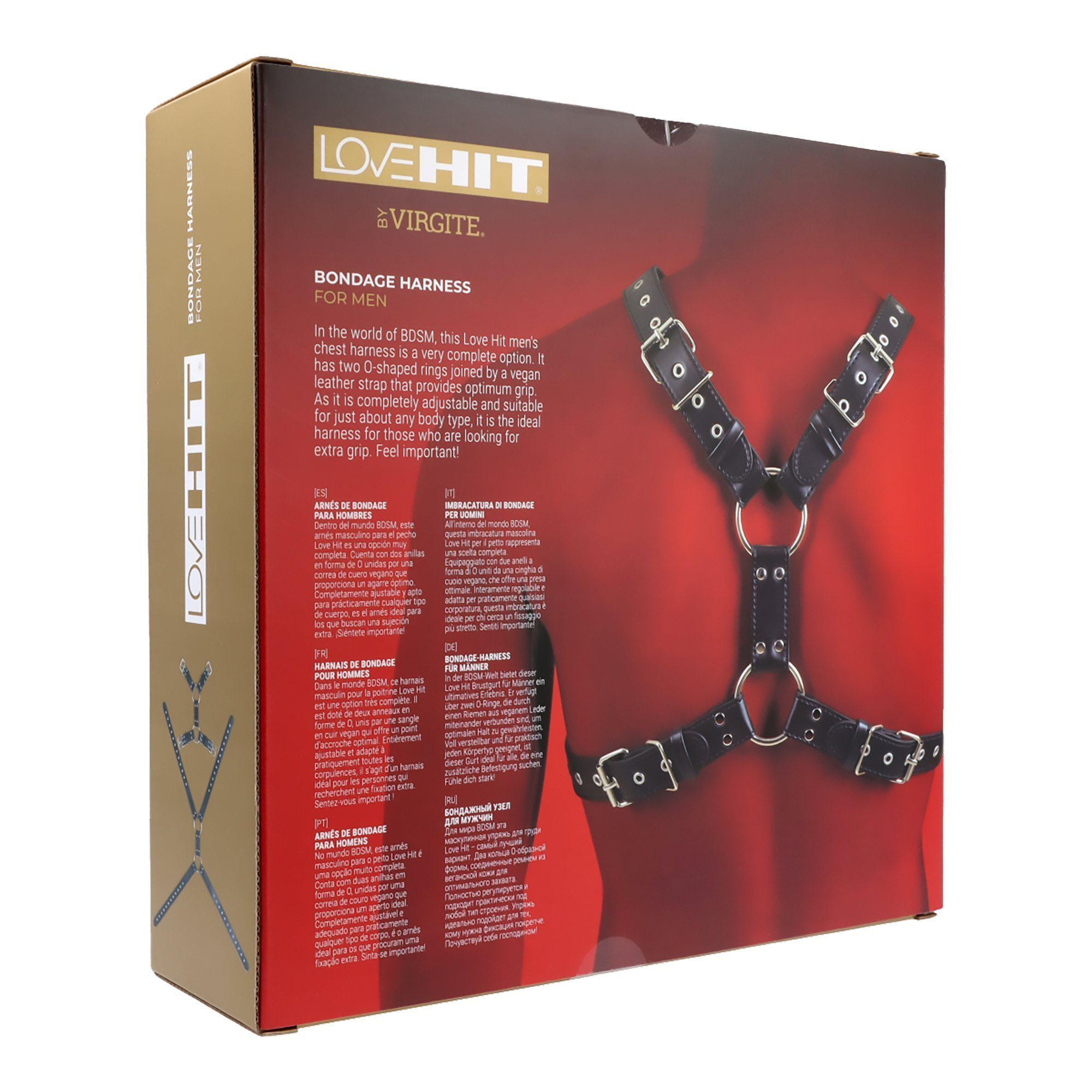 Kūno diržai „Man Bondage Model 5“ - Virgite
