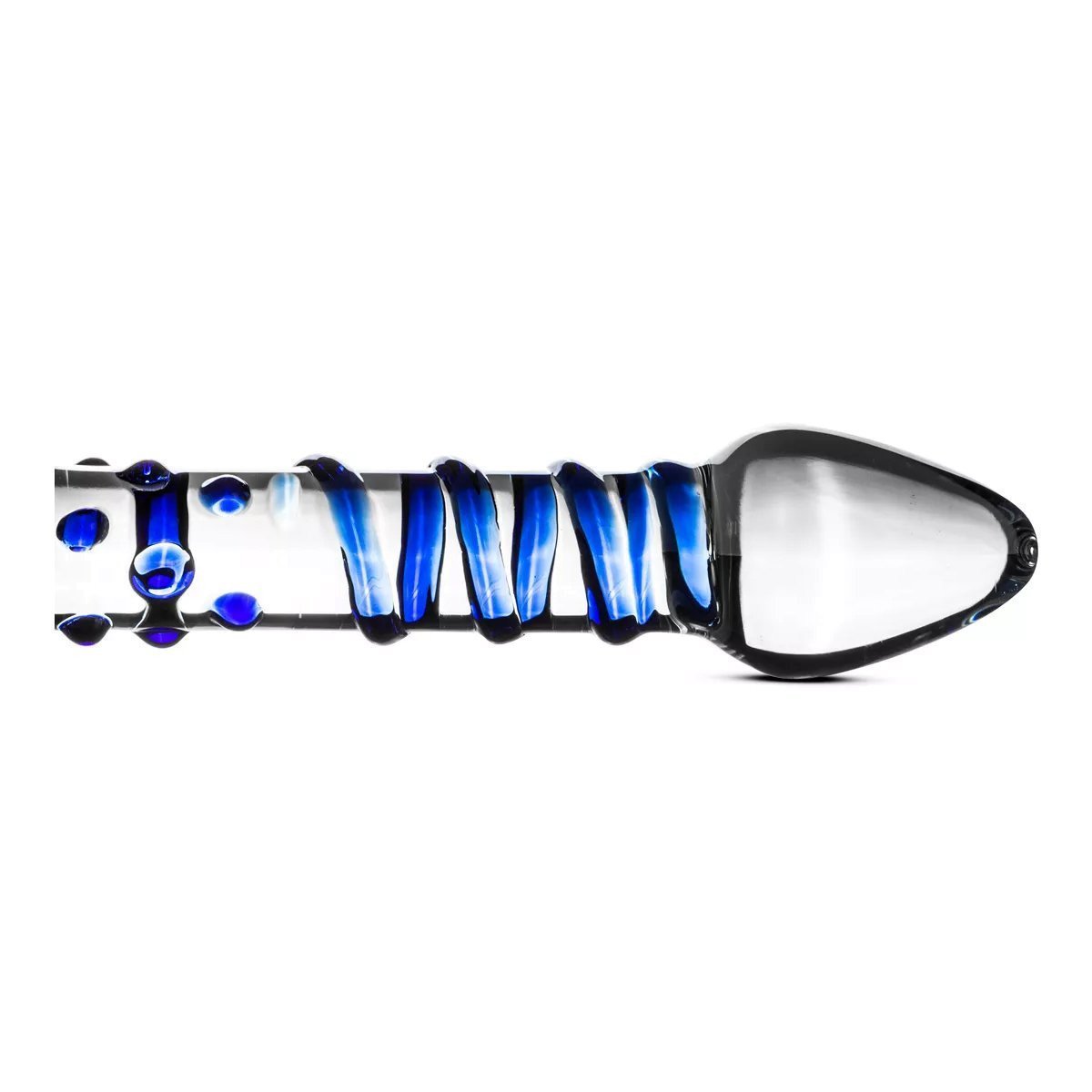Stiklinis dvipusis dildo „Glass Dildo Nr. 21“ - Gildo