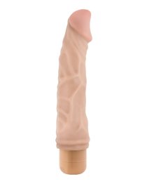 Vibruojantis dildo „Dr. Skin Vibe 6“ - Blush