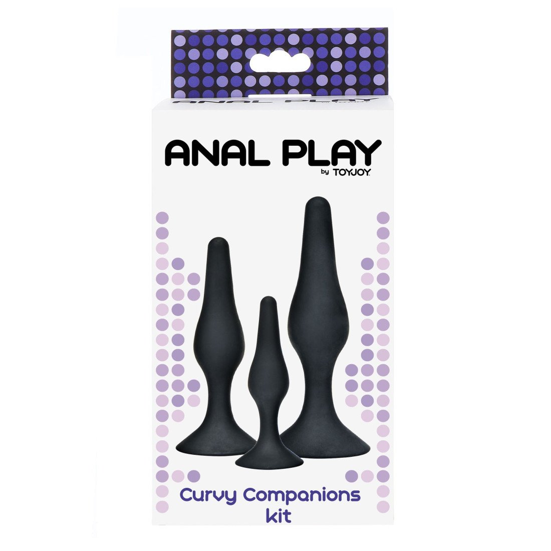 Analinių kaiščių rinkinys „Curvy Companions Kit“ - ToyJoy