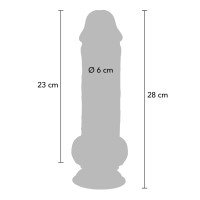 Dildo „Deluxe Dual Density Thick 28 cm“ - Get Real