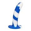 Silikoninis dildo „Admiral Swirl Probe“ - CalExotics