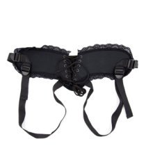 Strap-on diržas „Lace Edge Strap-on with Silicone Ring“ - Latetobed