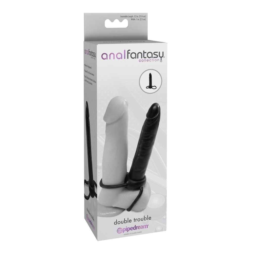 Strap-on dildo „Double Trouble“ - Anal Fantasy
