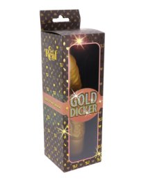 Vibruojantis dildo „Gold Dicker Original“ - Get Real