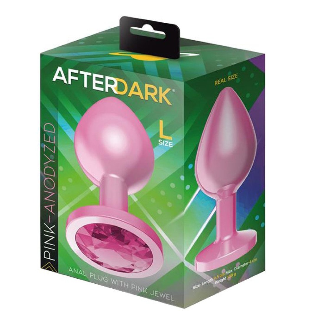 Analinis kaištis „Anodyzed Pink L“ - Afterdark