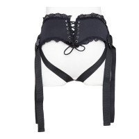 Strap-on diržas „Lace Edge Strap-on with Silicone Ring“ - Latetobed