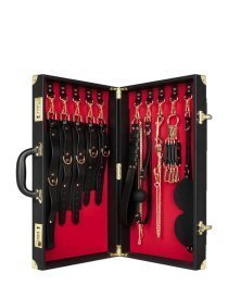 Suvaržymo rinkinys „Bondage Suitcase“ - Bedroom Fantasies