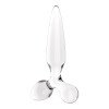 Stiklinis dildo „Triple Crystal 2” - Satisfyer