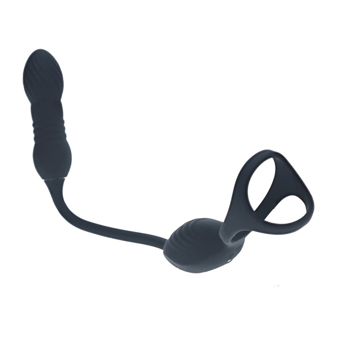 Automatinis analinis vibratorius - žiedas „Vibrating and Thrusting Tri O“ - Levelz Automatinis analinis vibratorius - žiedas „Vibrating and Thrusting Tri O“ - Levelz