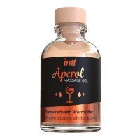 Šildantis masažo gelis „Aperol“, 30 ml - Intt