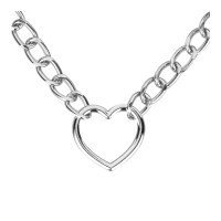 Antkaklio ir pavadėlio rinkinys „Heart Collar“ - Bedroom Fantasies