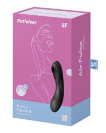 Vibratorius - klitorinis stimuliatorius „Curvy Trinity 4“ - Satisfyer