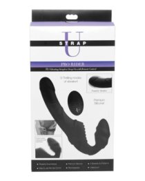 Vibruojantis strap-on dildo be dirželių „Pro Rider“ - Strap U