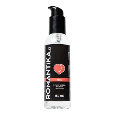 Analinis vandens pagrindo lubrikantas „Romantika Anal“, 150 ml - Romantika.lt