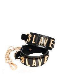 Antrankiai kulkšnims „Slave Ankle Cuff with Golden Chain“ - Latetobed