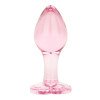 Stiklinis analinis kaištis „Anal Plug Medium“ - EasyToys