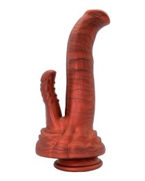 Silikoninis dvigubas dildo „Legend Bycephalor“ - Intoyou
