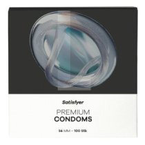 Prezervatyvai „Premium Condoms 56 mm“, 100 vnt. - Satisfyer