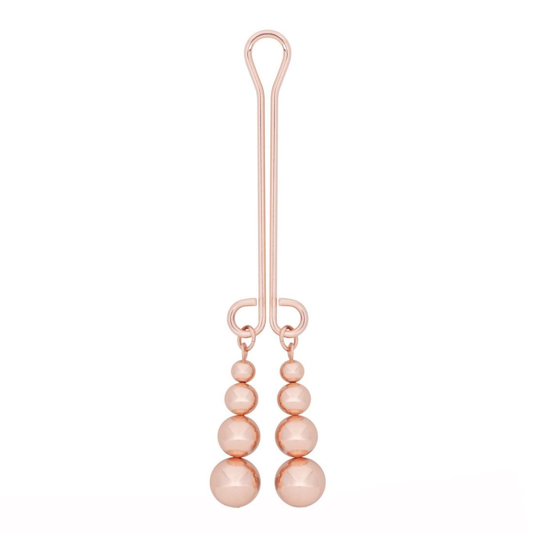 Klitorio spaustukas „Nouveau Clitoris Clamp“ - Rosy Gold