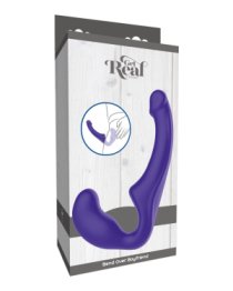 Strap-on dildo be dirželių „Bend Over Boyfriend Silicone“ - ToyJoy