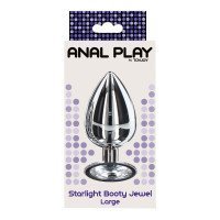 Didelis analinis kaištis „Starlight Booty Jewel“ - ToyJoy