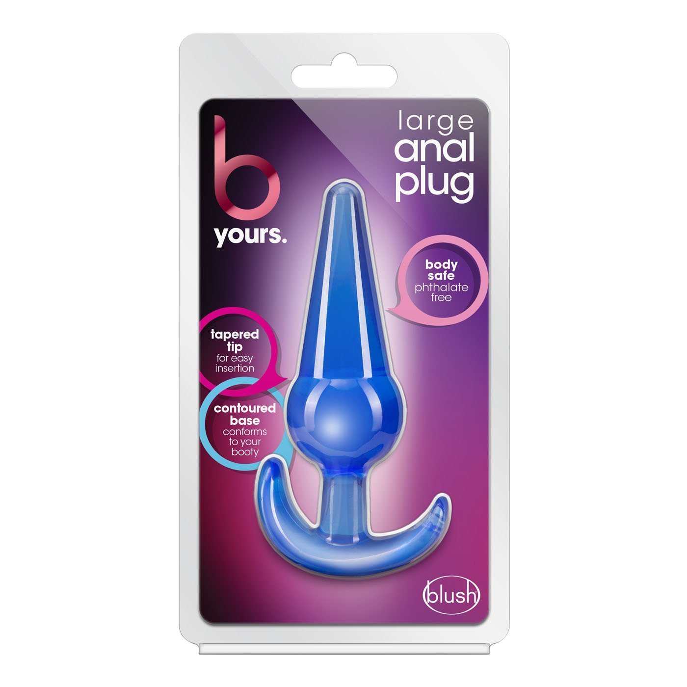 Analinis kaištis „Large Anal Plug“ - Blush