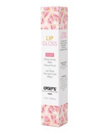 Stimuliuojantis lūpų blizgesys „Lip Gloss Strawberry“, 7,4 ml - Exsens