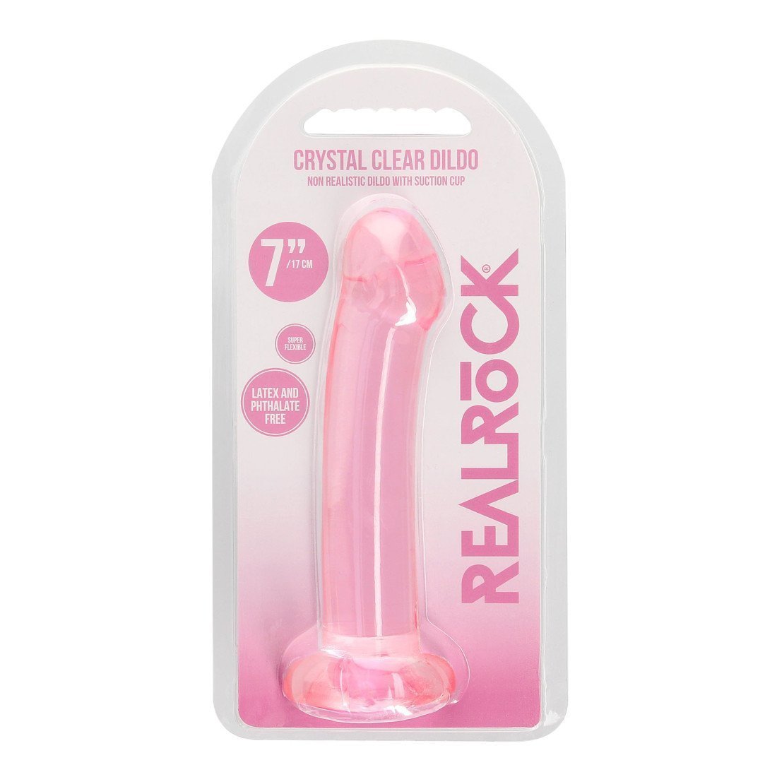 Dildo „Crystal Clear Nr. 7“ - RealRock