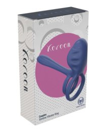 Įkraunamas penio žiedas „Couples Slimline Vibrator Ring“ - Xocoon