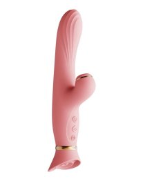 Šylantis vibratorius - klitorinis stimuliatorius „Rose“ - Zalo