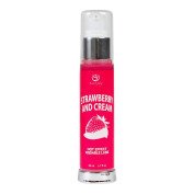 Šildantis lubrikantas „Strawberry and Cream“, 50 ml