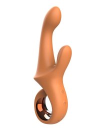 Vibratorius kiškutis „Glam G Spot Duo Vibrator“ - Dream Toys