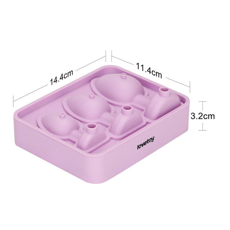Ledukų forma „Butt Plug Silicone Ice Tray“ - Lovetoy