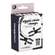 Spenelių spaustukai „Nipple Chain Clamps Black“ - Crushious