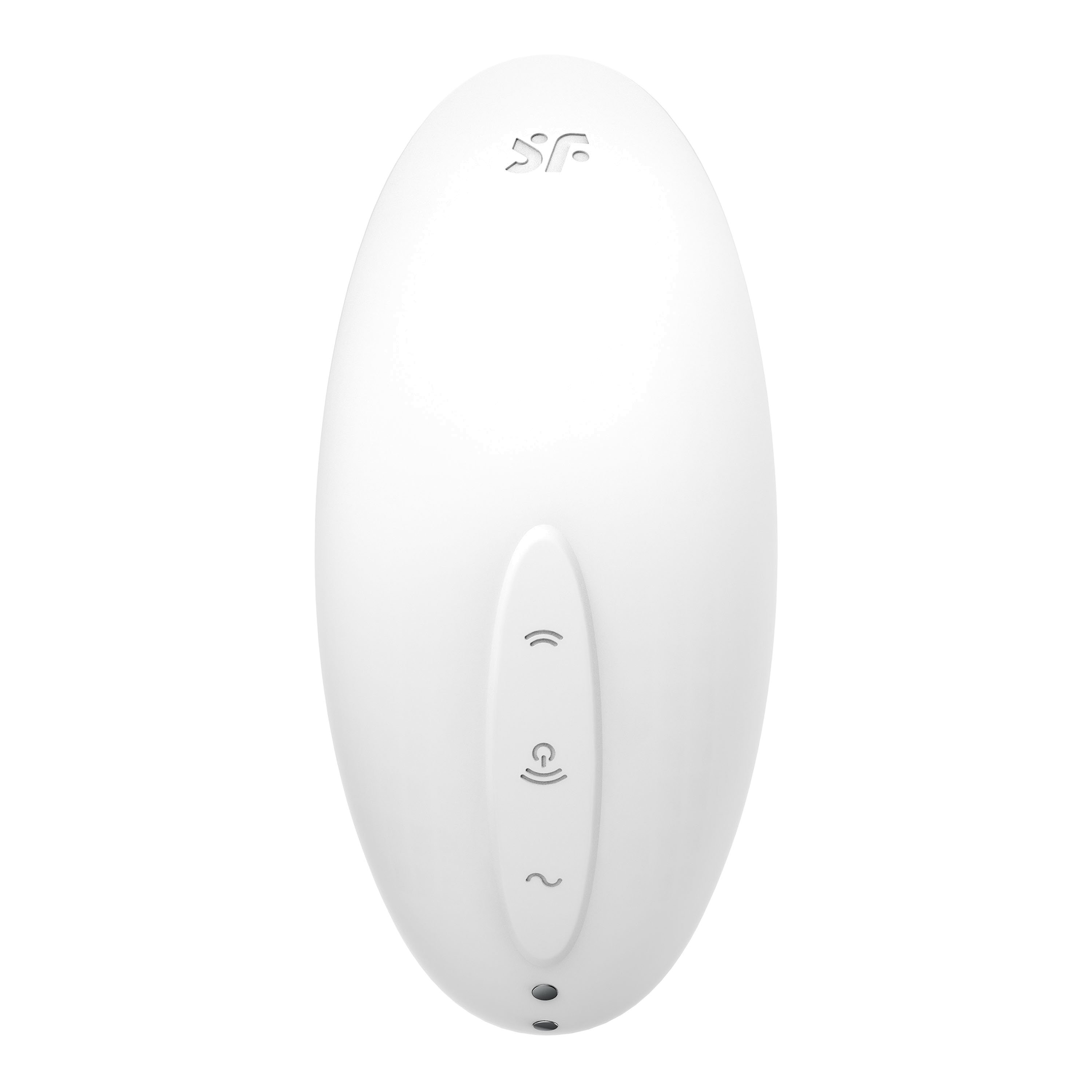 Baltas klitorinis stimuliatorius - vibratorius „Vulva Lover 2“ - Satisfyer