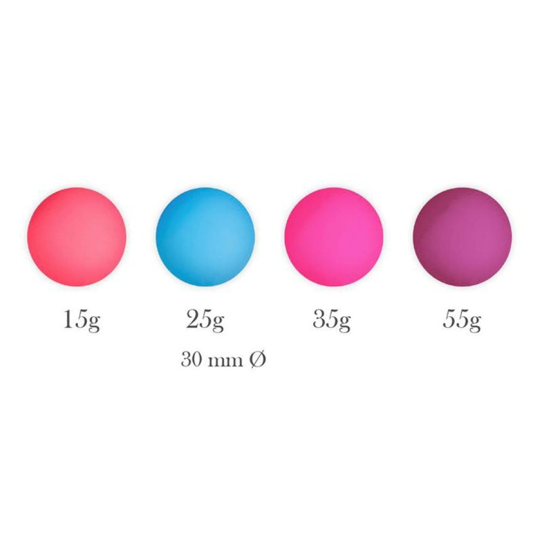 Vaginalinių kamuoliukų rinkinys „Adalet 4 Kegel Beads“ - Intoyou