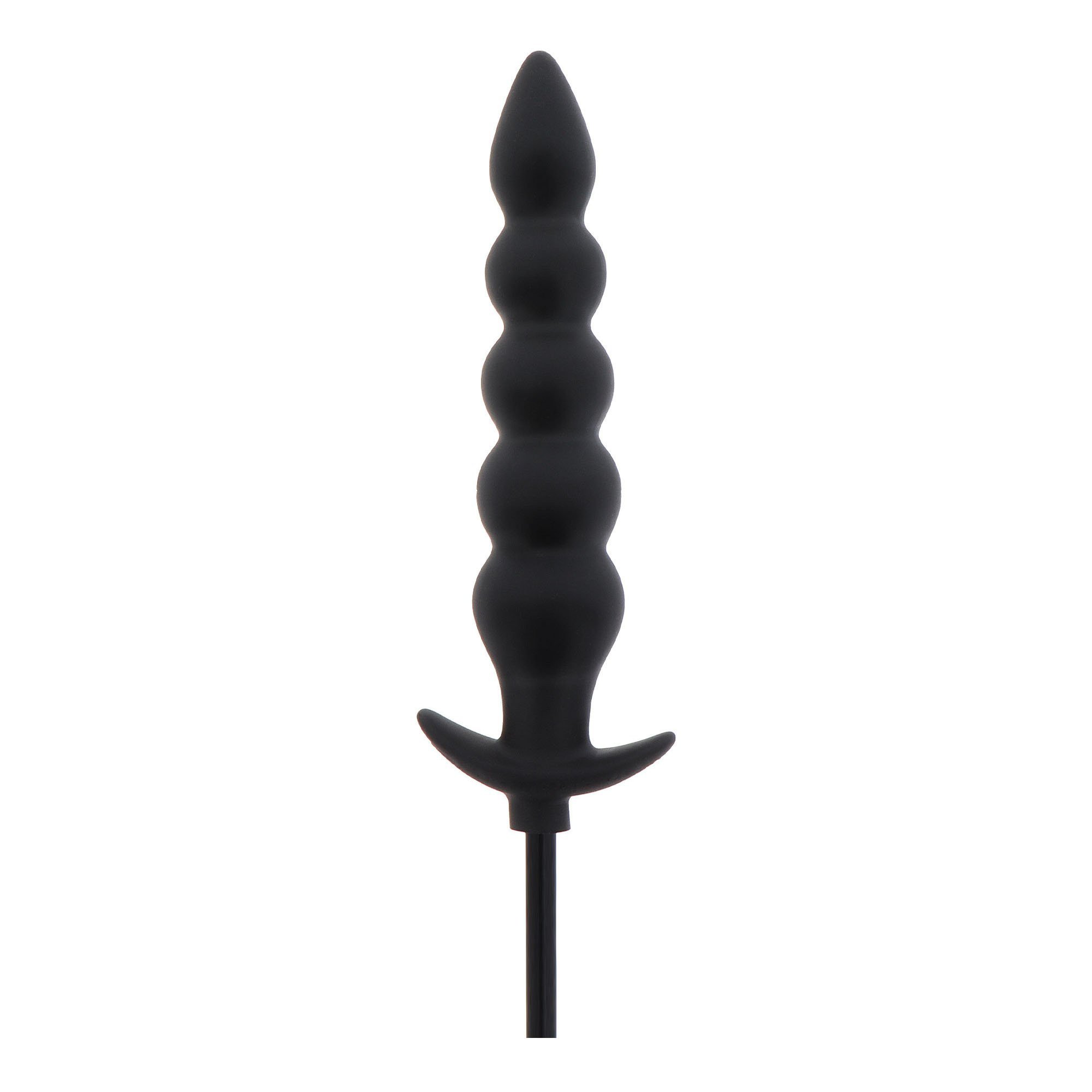 Pripučiami analiniai karoliukai „Inflatable Ribbed Plug Advanced“ - Extreme
