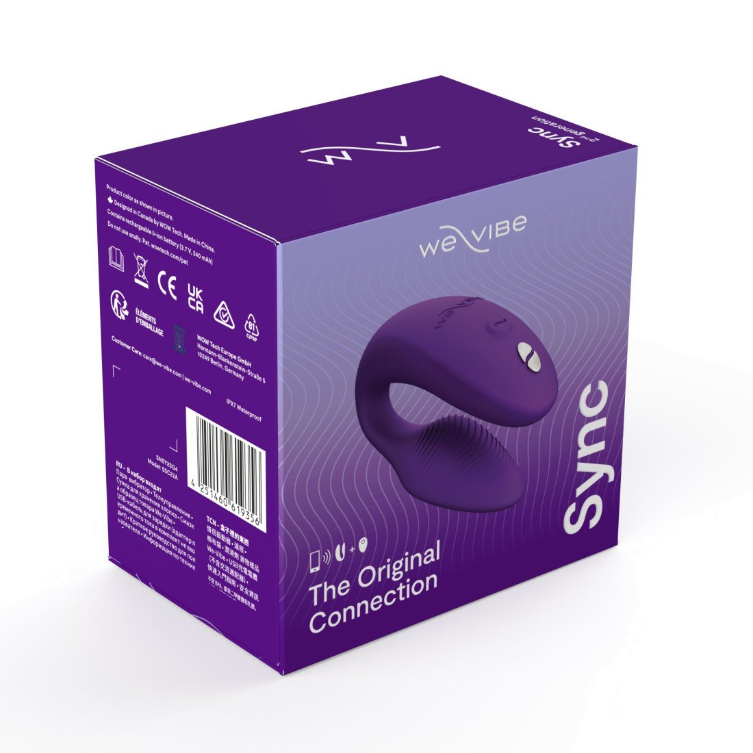 Išmanusis vibratorius poroms „Sync 2“ - We-Vibe
