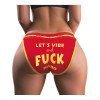 Vibruojančios kelnaitės „Fuck“ - Love Toy