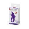 Vibruojantis penio ir sėklidžių žiedas „Vibrant Penis Ring III“ - Pretty Love