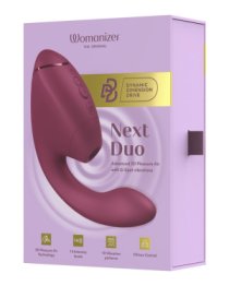 Klitorinis stimuliatorius - vibratorius „Next Duo“ - Womanizer