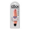 Vibruojantis dildo „Vibrating Stiffy Nr. 6“ - King COCK